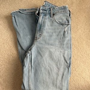 Abercrombie Curve Love - Short Flare Jeans
